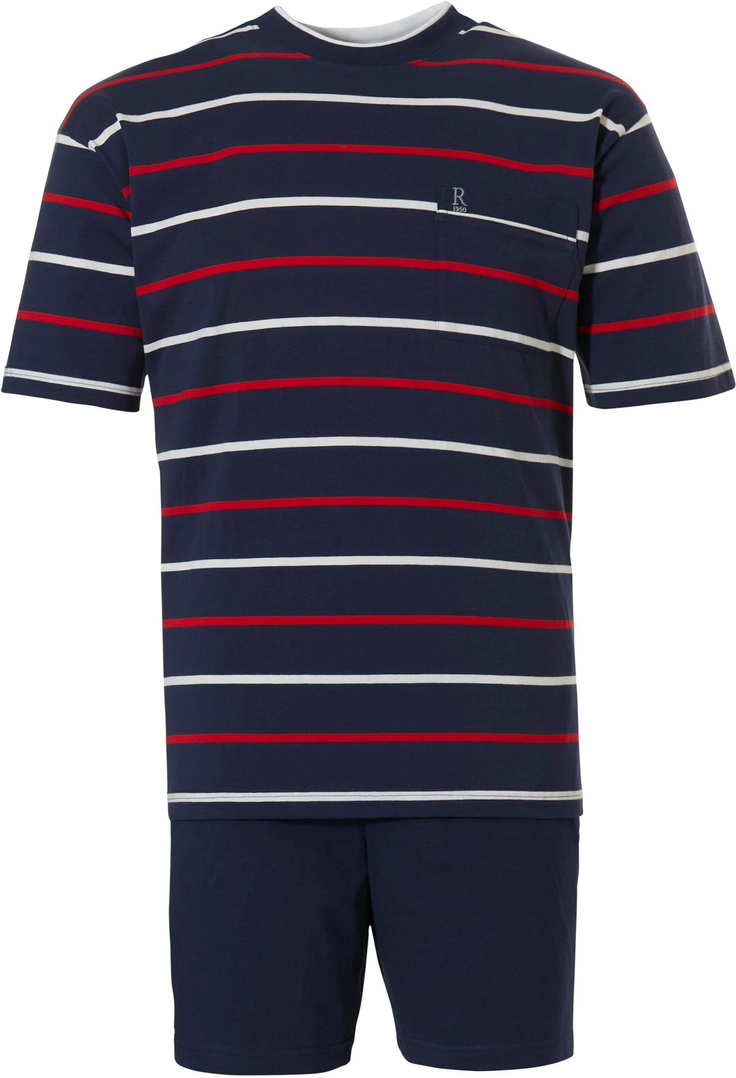 Robson Pyjama Herren Shorty Schlafanzug (2 Tlg) Baumwolle 3 Robson Pyjama Herren Shorty Schlafanzug (2 Tlg) Baumwolle