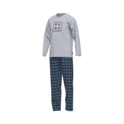 TOM TAILOR Pyjama Herren Schlafanzug - Pyjama, Baumwolle, Rundhals -Zimmerli Geschäft 05483f71 ea54 510b ad91 1d1c2dbb0914