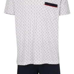 GÖTZBURG Schlafanzug Herren Schlafanzug Shorty (2 Tlg) Auch In Übergrößen Baumwolle