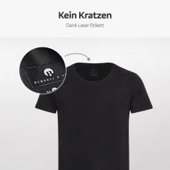 Burnell & Son Unterhemd T-Shirt Business Mit Kurzarm Und Rundhals Für Herren Aus Baumwolle (Packung, Set, Spar-Pack, Spar-Packung, Spar-Set, 3-St., 3er-Pack) Feinripp, Extra Lang -Zimmerli Geschäft 0777bcb2 1c36 40e8 93f5 ca2b6f0ed4d7