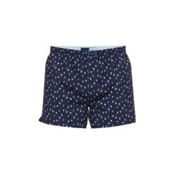 TOM TAILOR Boxershorts TOM TAILOR Herren Boxershort Blau Bedruckt (1-St)
