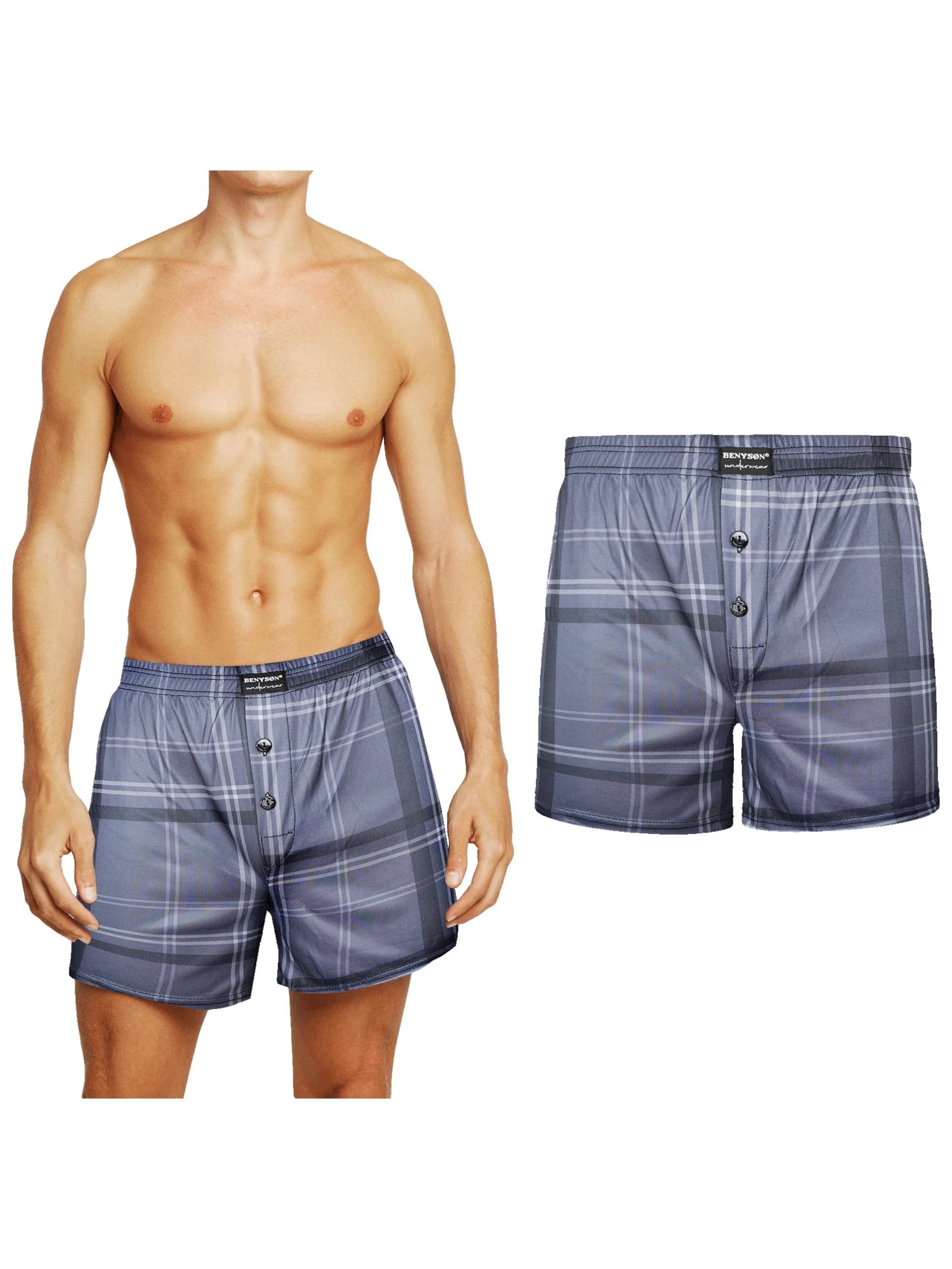 TEXEMP Webboxer 5er-10er Pack Herren Webboxer Boxershorts Baumwolle Unterwäsche (Spar-Pack, 5-St) Atmungsaktiv & Hautfreundlich 6 TEXEMP Webboxer 5er-10er Pack Herren Webboxer Boxershorts Baumwolle Unterwäsche (Spar-Pack, 5-St) Atmungsaktiv & Hautfreundlich – Bild 5