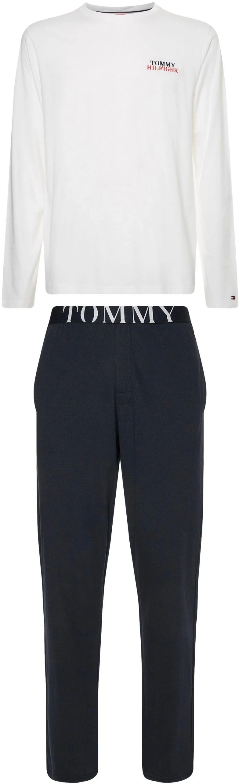 Tommy Hilfiger Underwear Pyjama (2 Tlg) Mit Tommy Hilfiger Logo-Schriftzug Am Bund 6 Tommy Hilfiger Underwear Pyjama (2 Tlg) Mit Tommy Hilfiger Logo-Schriftzug Am Bund – Bild 4