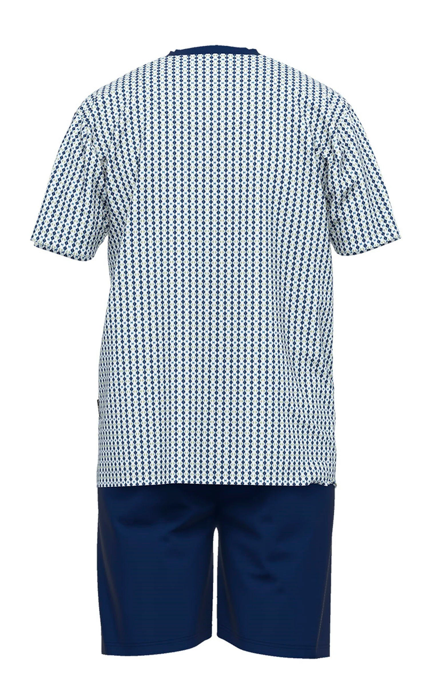 GÖTZBURG Schlafanzug Herren Shorty Schlafanzug (2 Tlg) Baumwolle 6 GÖTZBURG Schlafanzug Herren Shorty Schlafanzug (2 Tlg) Baumwolle – Bild 4