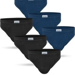 Normani Slip 6 Slips Aus Baumwolle Mit Stretchbund Für Herren Herren Unterhose Aus 100 % Baumwolle