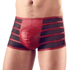 Svenjoyment Underwear Boxershorts Boxershorts Wetlook Transparent - Rot