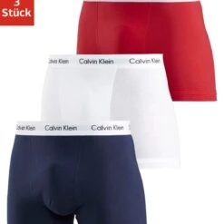 Calvin Klein Underwear Boxer (3-St) Mit Logoschriftzug Am Bund