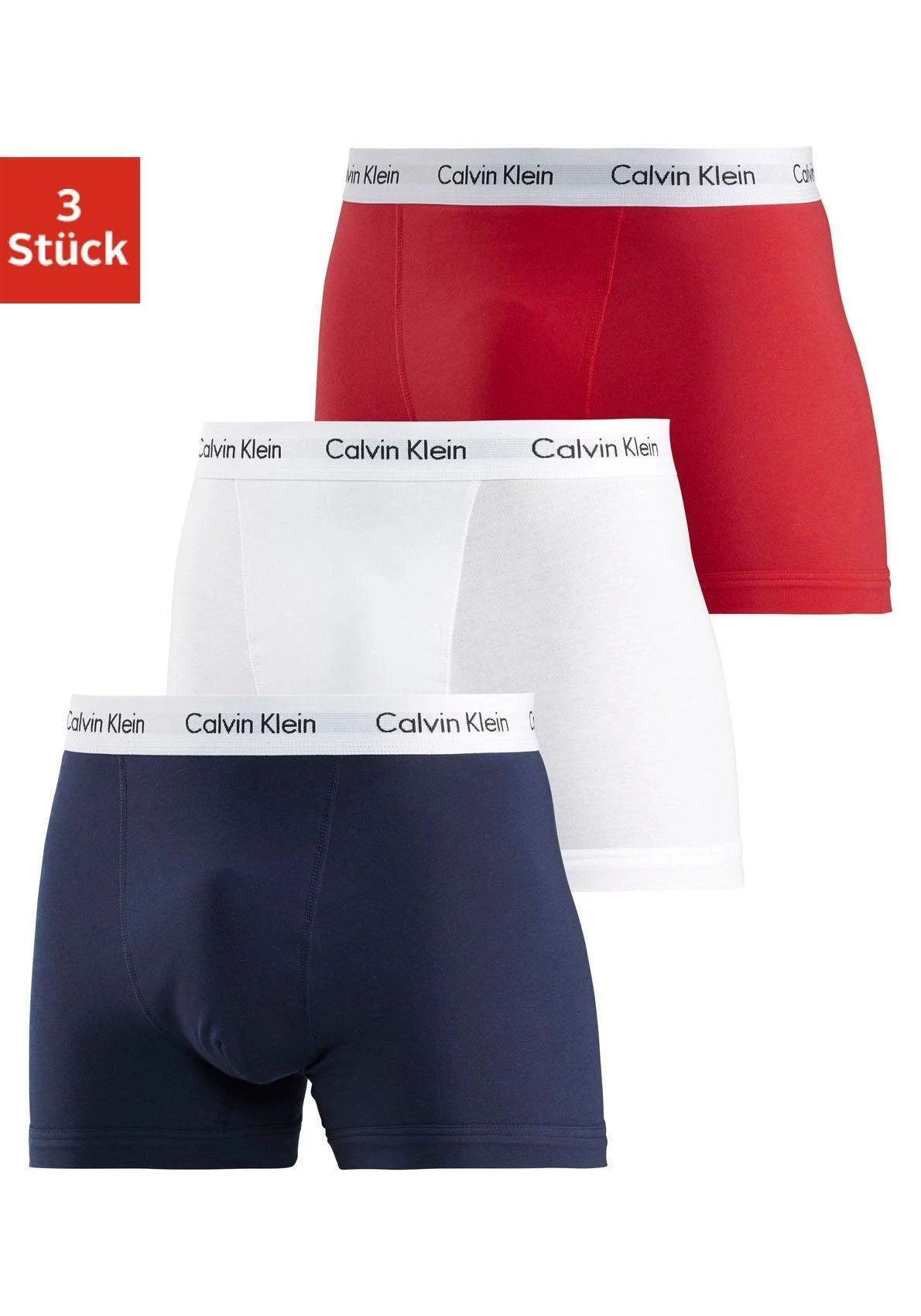 Calvin Klein Underwear Boxer (3-St) Mit Logoschriftzug Am Bund 3 Calvin Klein Underwear Boxer (3-St) Mit Logoschriftzug Am Bund