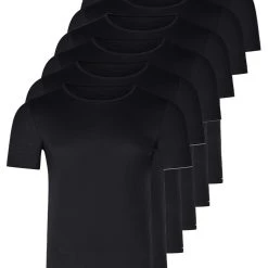 Skiny Unterhemd 6er Pack Unterhemd / Shirt Kurzarm (Spar-Set, 6-St) Unterhemd / Shirt Kurzarm - Baumwolle - T-Shirt Mit Rundhalsausschnitt