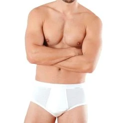 Ammann Slip Feinripp Premium (2-St) Mit Eingriff Und Komfortbund Im 2er Pack