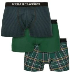URBAN CLASSICS Boxershorts Urban Classics Männer Boxer Shorts 3-Pack