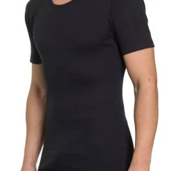 HAASIS Bodywear 1919 Unterziehshirt Herren Shirt 77202153-schwarz (Packung, 2-St., 2er Pack) Hochwertiges Schwarzes V-Shirt In Optimaler Paßform, Pflegeleicht, Formbeständig, Strapazierfähig Aus 95% Hautsympathischer Baumwolle -Zimmerli Geschäft 1d57669f ff54 5af3 80c1 e3395ea62c12