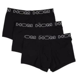 Hom Retro Boxer 3er Pack Boxerllines (Spar-Set, 3-St) Boxer Pant - Baumwolle - Ohne Eingriff - Im Klassischem Design