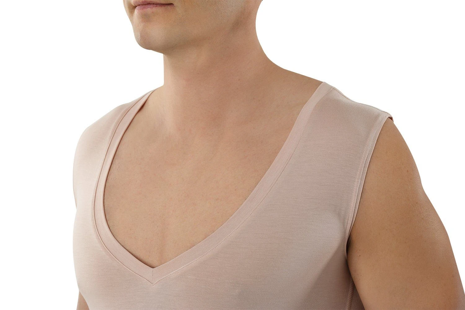 Albert Kreuz Achselhemd Deep-V Light Atmungsaktiv Ohne Arm (kein Set, 1-St., Kein Set) 5 Albert Kreuz Achselhemd Deep-V Light Atmungsaktiv Ohne Arm (kein Set, 1-St., Kein Set) – Bild 3