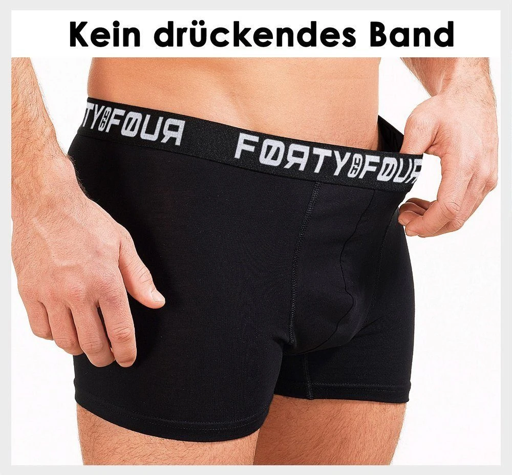 FortyFour Boxershorts Herren 15 Stück S-7XL Männer Unterhosen Bio-Baumwolle (Packung, 15-St., 15er-Pack) Kein Drückendes Band, Kein Nerviges Etikett 4 FortyFour Boxershorts Herren 15 Stück S-7XL Männer Unterhosen Bio-Baumwolle (Packung, 15-St., 15er-Pack) Kein Drückendes Band, Kein Nerviges Etikett – Bild 2