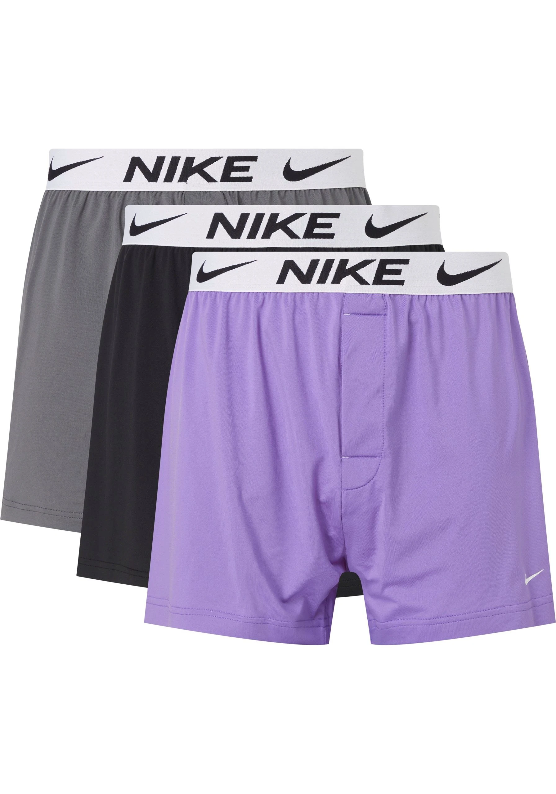 NIKE Underwear Boxershorts BOXER 3PK (Packung, 3-St., 3er-Pack) Mit Nike Logo-Elastikbund 3 NIKE Underwear Boxershorts BOXER 3PK (Packung, 3-St., 3er-Pack) Mit Nike Logo-Elastikbund
