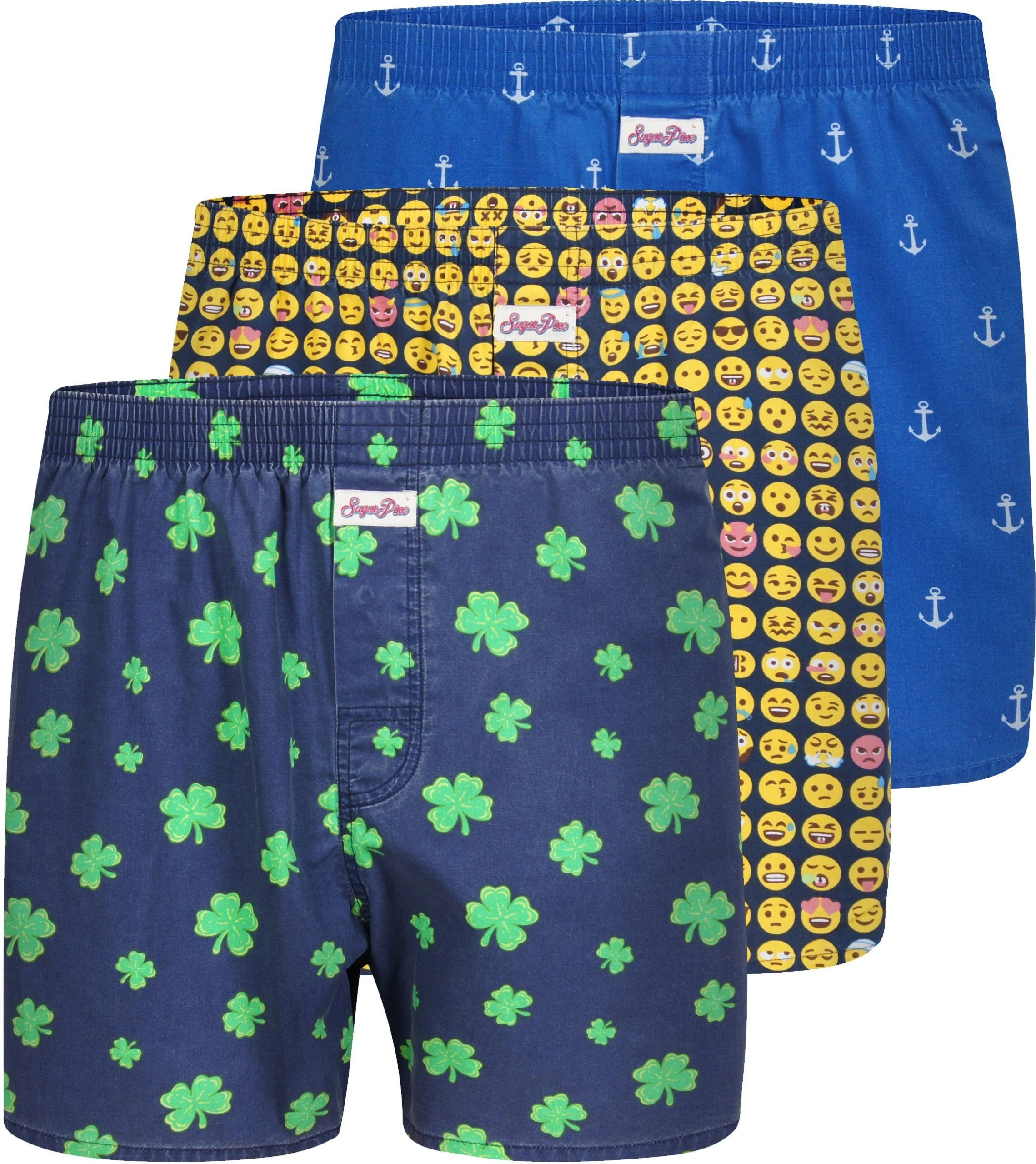 Sugar Pine Boxer 3-Pack Vintage Colour Mix 3 Sugar Pine Boxer 3-Pack Vintage Colour Mix
