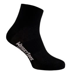 Wrightsock Socken Coolmesh II Quarter Schwarz