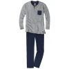 CECEBA Pyjama Übergrößen Melangeoptik Navy Pyjama Von Ceceba (2 Tlg) -Zimmerli Geschäft 266a3092 6962 581e 95c4 691919c3da41