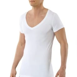 Albert Kreuz Unterhemd Funktion Cool Klima Deep-V Kurzarm (kein Set, Kein Set)