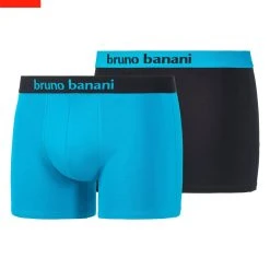 Bruno Banani Boxer Flowing (Packung, 2-St) Mit Logo Webbund