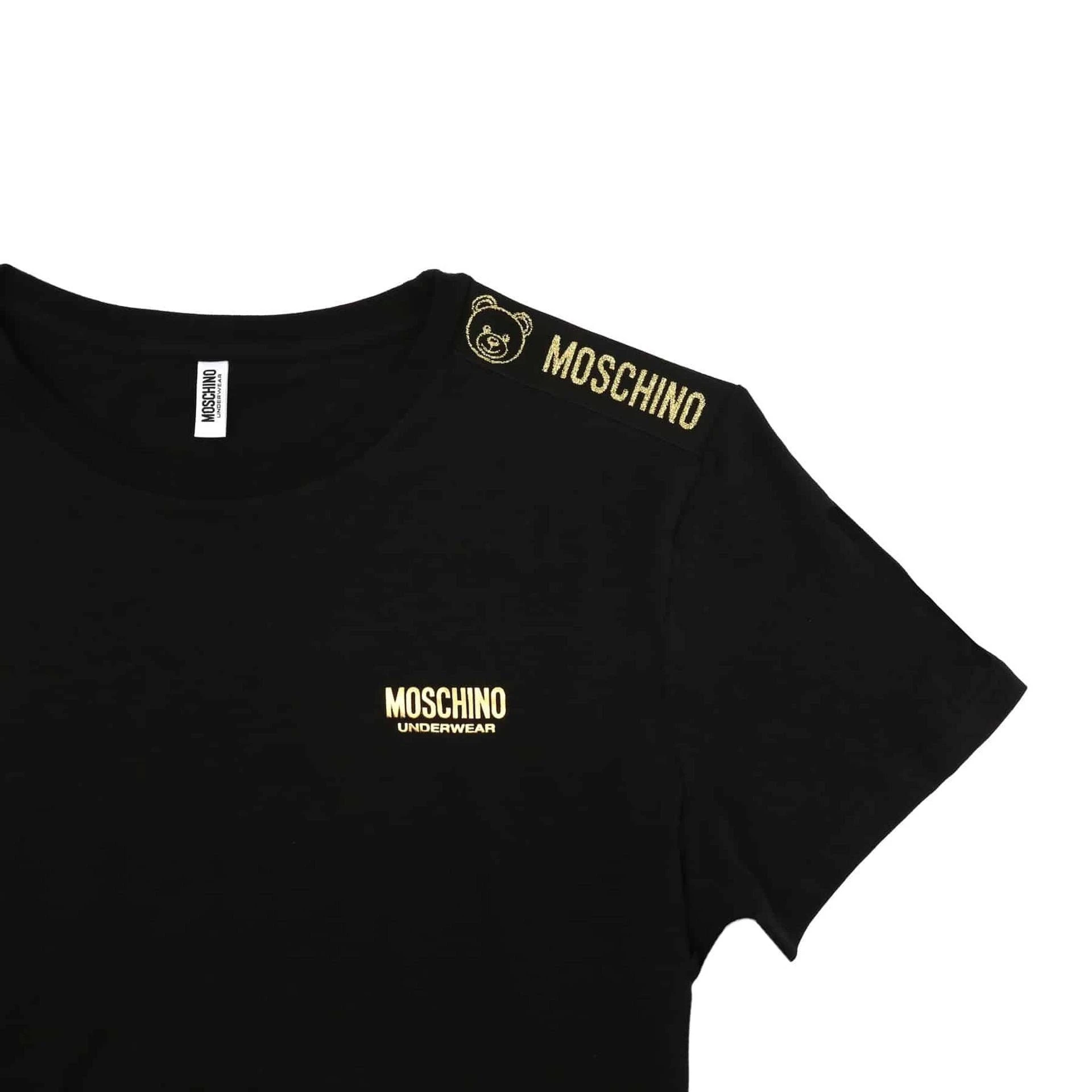Moschino Boxershorts »Moschino Set Herren Slip+T-Shirt, Schwarz (Set, 2ei-Tlg) 7 Moschino Boxershorts »Moschino Set Herren Slip+T-Shirt, Schwarz (Set, 2ei-Tlg) – Bild 5