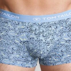 TOM TAILOR Boxershorts TOM TAILOR Herren Hip Pants Blau Bedruckt 3er Pack (3-St) -Zimmerli Geschäft 312cc3a0 7902 5a2e 8d0a be33c01ae51f