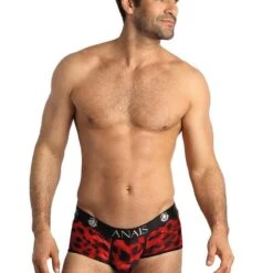 Anais For Men Boxershorts In Rot/schwarz - S
