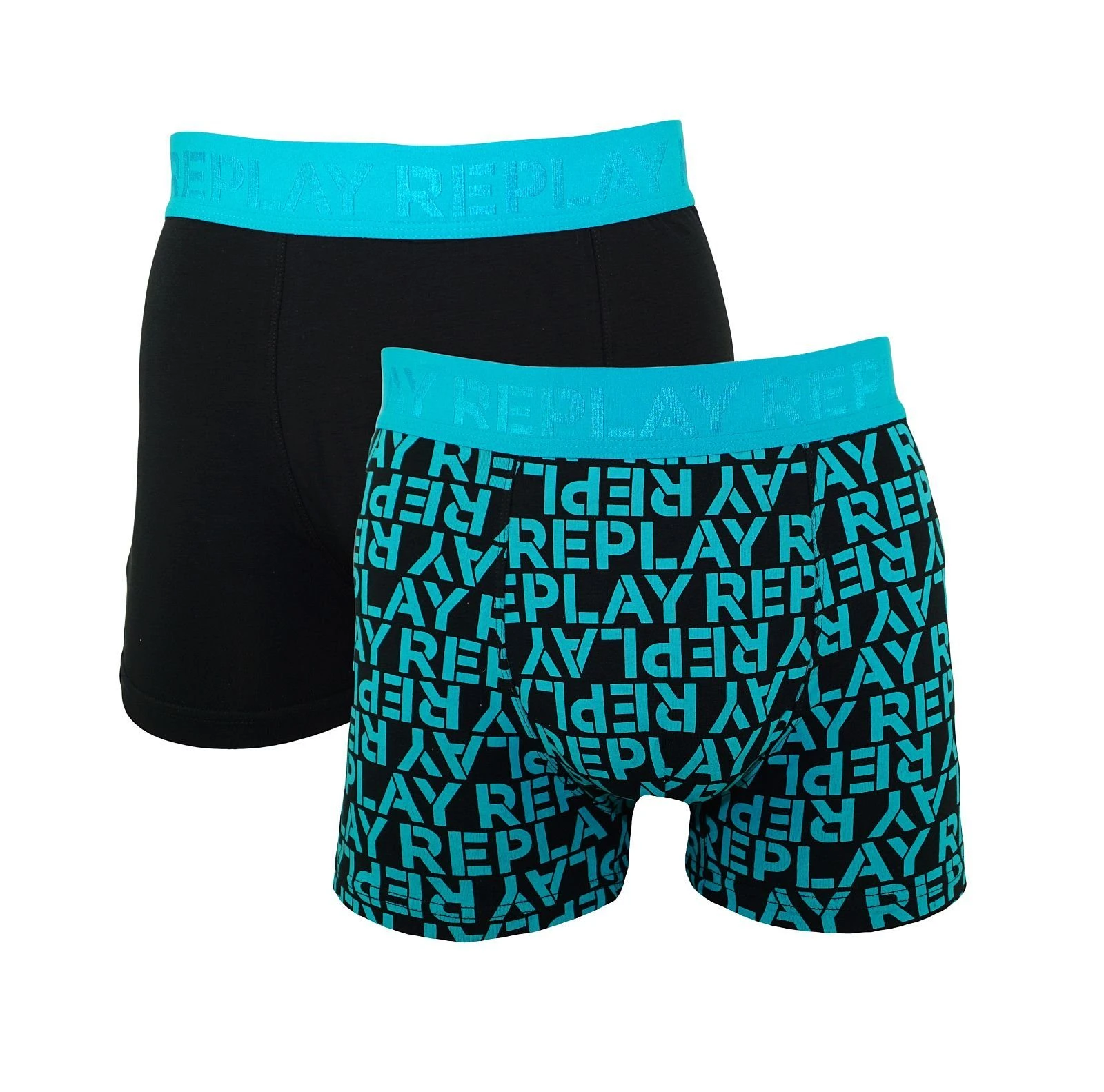 Replay Boxershorts All Over Logo (Box, 2-St., 2er-Pack) In Box 3 Replay Boxershorts All Over Logo (Box, 2-St., 2er-Pack) In Box