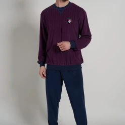 GÖTZBURG Pyjama Pyjama, Rundhals