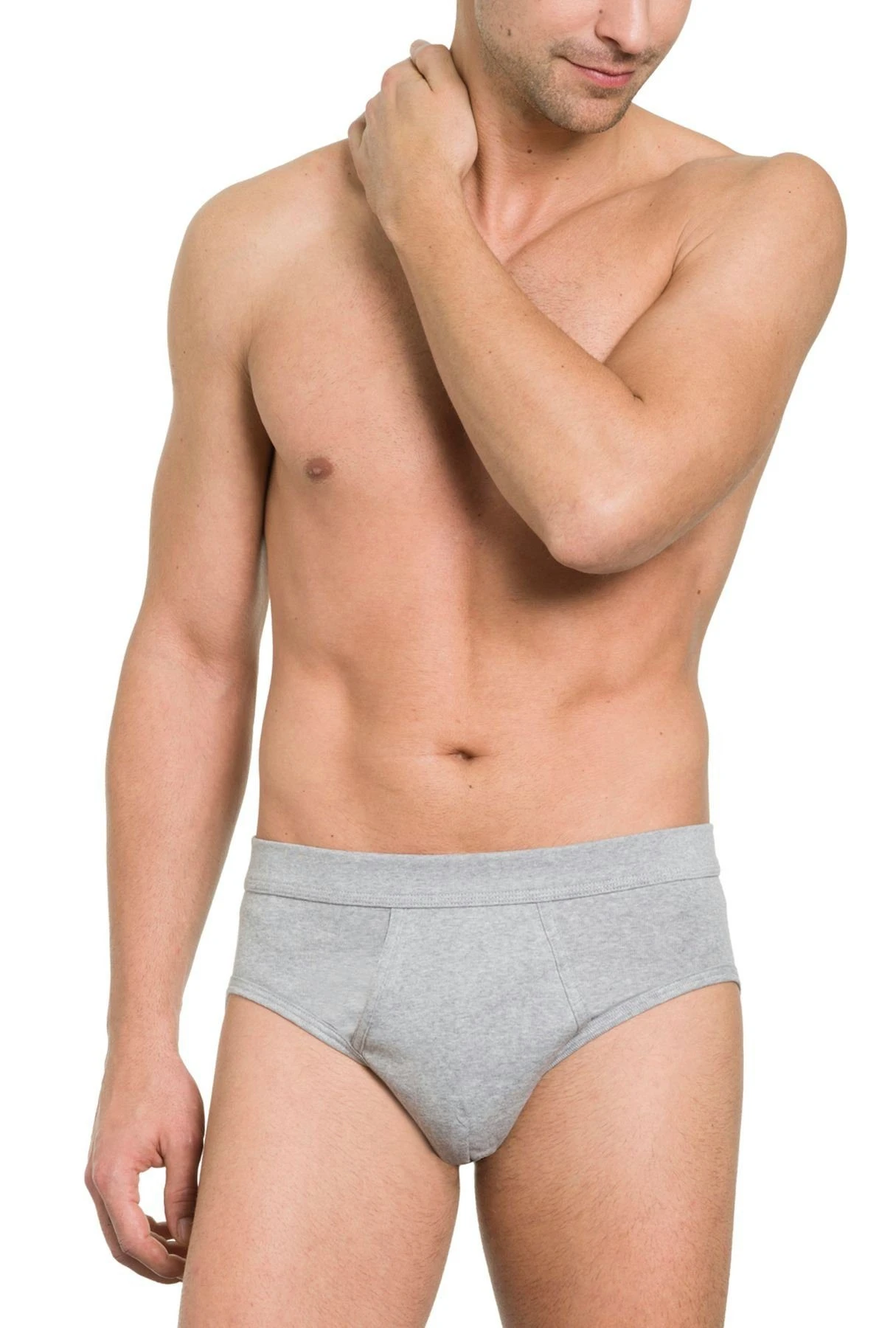 HAASIS Bodywear 1919 Slip Herren Slips 77303123-graumeliert (Packung, 3-St., 3er Pack) Hochwertige Graumelierte Herren Slips Mit Eingriff In Optimaler Paßform, Pflegeleicht, Formbeständig, Strapazierfähig Aus 95% Hautsympathischer Baumwolle 4 HAASIS Bodywear 1919 Slip Herren Slips 77303123-graumeliert (Packung, 3-St., 3er Pack) Hochwertige Graumelierte Herren Slips Mit Eingriff In Optimaler Paßform, Pflegeleicht, Formbeständig, Strapazierfähig Aus 95% Hautsympathischer Baumwolle – Bild 2
