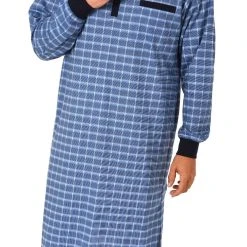 Normann Pyjama Herren Nachthemd Mit Bündchen In Edler Karo Optik - Auch In Übergrössen - 212 110 90 502 -Zimmerli Geschäft 3a054a3c cb0f 56b8 a3e3 988877917104 scaled