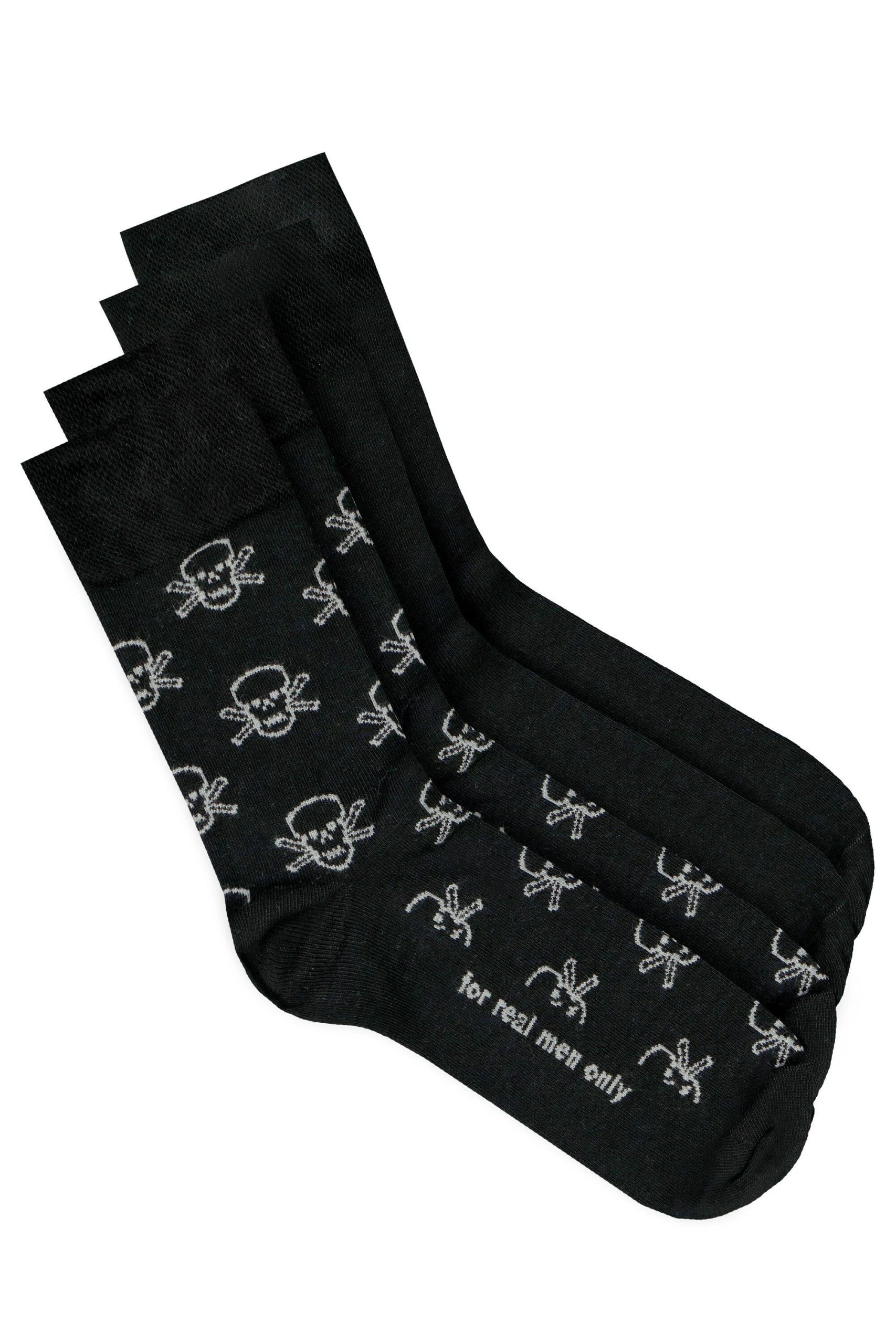 JP1880 Basicsocken JP1880 Socken 2er Pack Totenkopf Komfortbündchen 3 JP1880 Basicsocken JP1880 Socken 2er Pack Totenkopf Komfortbündchen