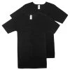 HAASIS Bodywear 1919 Unterziehshirt Herren Shirt 77202153-schwarz (Packung, 2-St., 2er Pack) Hochwertiges Schwarzes V-Shirt In Optimaler Paßform, Pflegeleicht, Formbeständig, Strapazierfähig Aus 95% Hautsympathischer Baumwolle