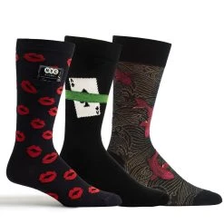 Ozone Socken OZONE  Set Mit 3 Herren Socken  Novelty Collection  Unisize  Komfort & Stil  Safe Sock, Ace-High, Drifting Koi