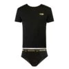 Moschino Boxershorts »Moschino Set Herren Slip+T-Shirt, Schwarz (Set, 2ei-Tlg)