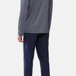 Mey Pyjama Bennison (Set, 2 Tlg) Schlafanzug - Baumwolle - Set Aus Langarm-Shirt Und Langer Hose -Zimmerli Geschäft 406aaab2 32a6 59d5 828d 80ff18f95a1a scaled