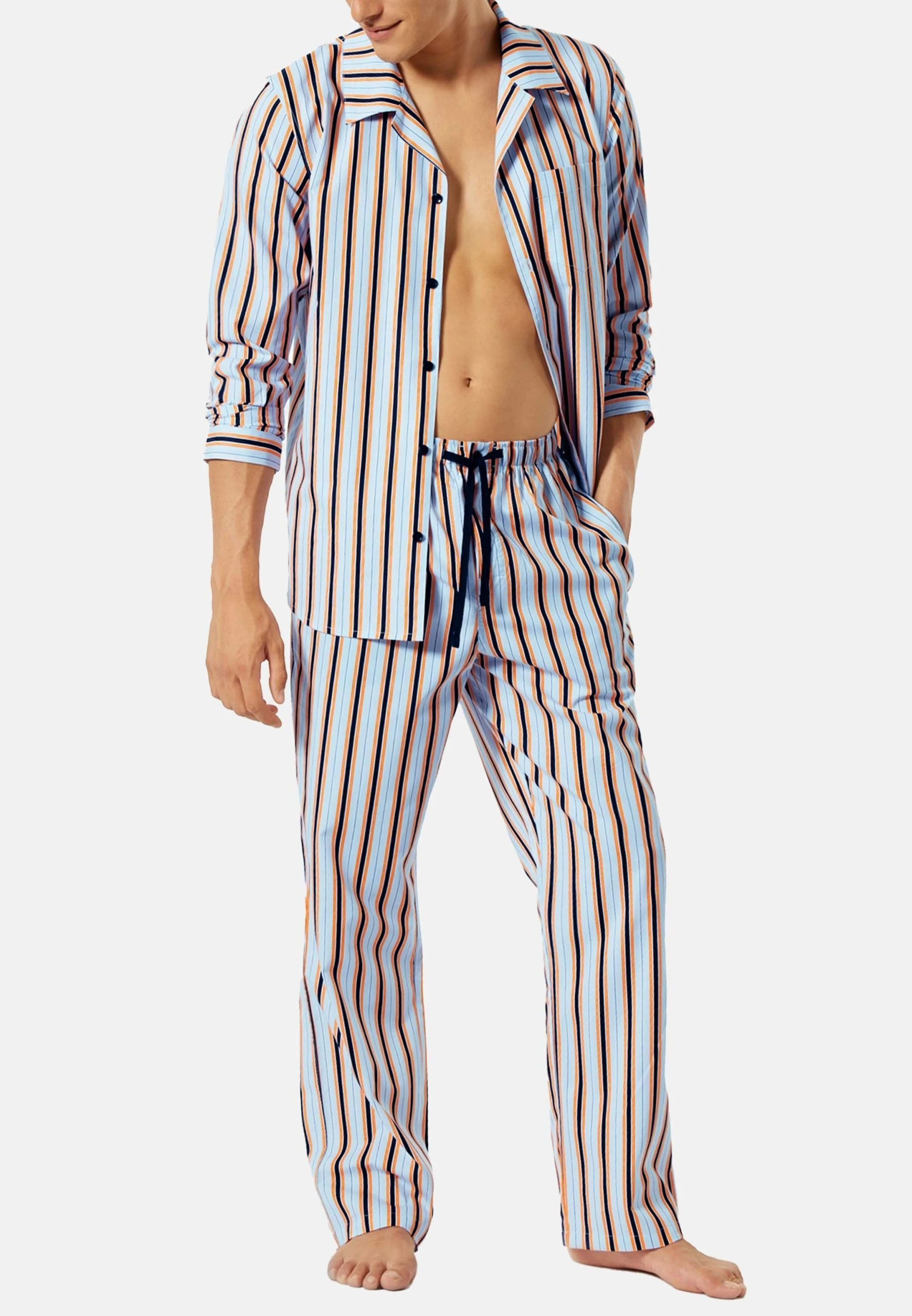 Schiesser Pyjama Fashion Nightwear (Set, 2 Tlg) Pyjama - Baumwolle - 7 Schiesser Pyjama Fashion Nightwear (Set, 2 Tlg) Pyjama - Baumwolle - – Bild 5