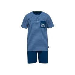 TOM TAILOR Pyjama Dunkel-blau (1 Tlg)