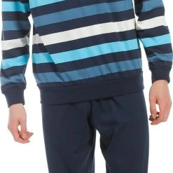 Robson Pyjama Herren Schlafanzug Lang (2 Tlg) Baumwolle