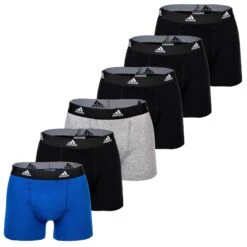 Adidas Sportswear Boxer Herren Boxershorts, 6er Pack - Trunks, Active Flex