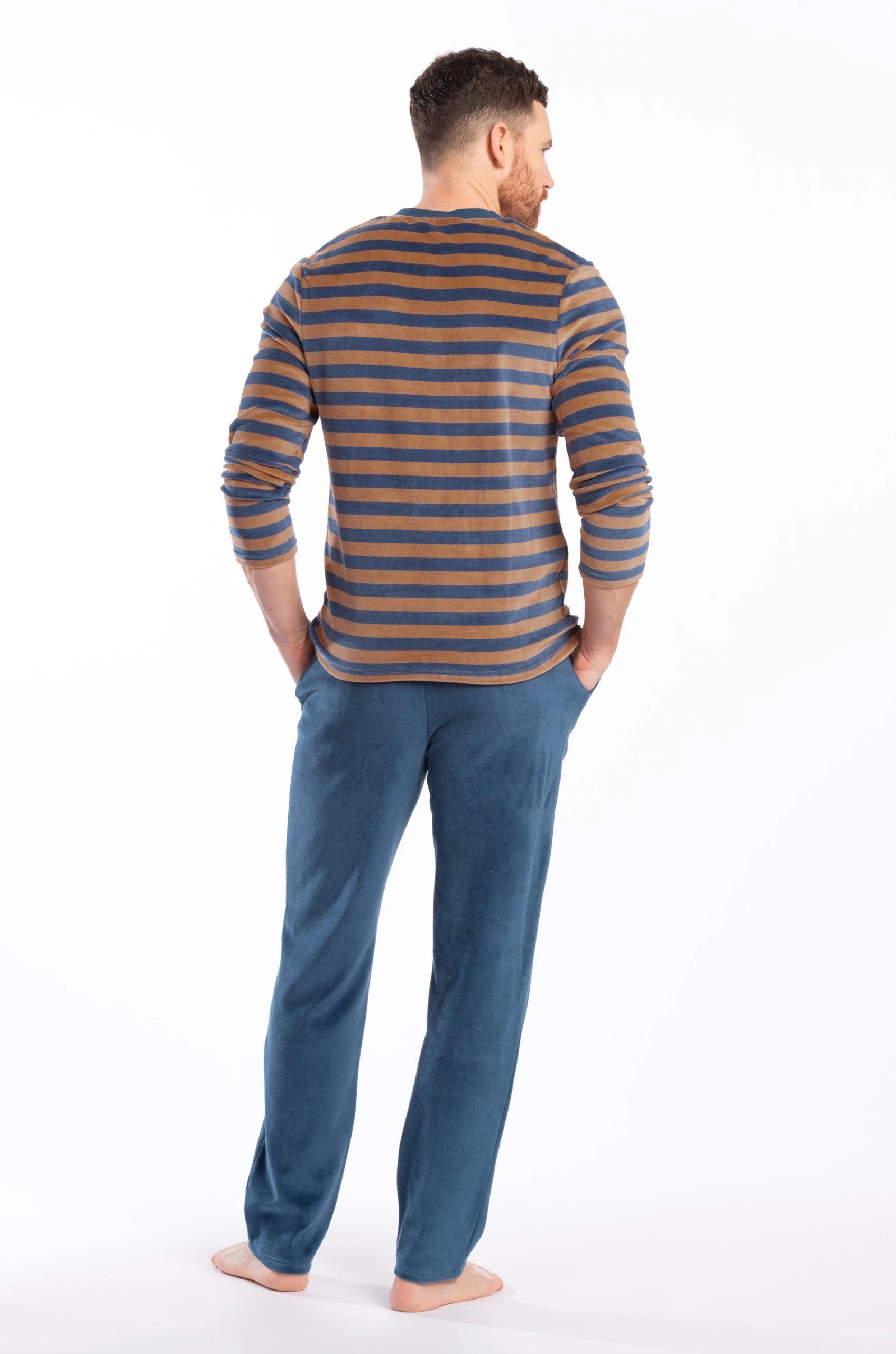 Eskimo Schlafanzug Herren Nikki Pyjama (2 Tlg) Genial Auch Als Hausanzug 5 Eskimo Schlafanzug Herren Nikki Pyjama (2 Tlg) Genial Auch Als Hausanzug – Bild 3