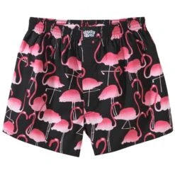 Lousy Livin Boxershorts Flamingos - Black