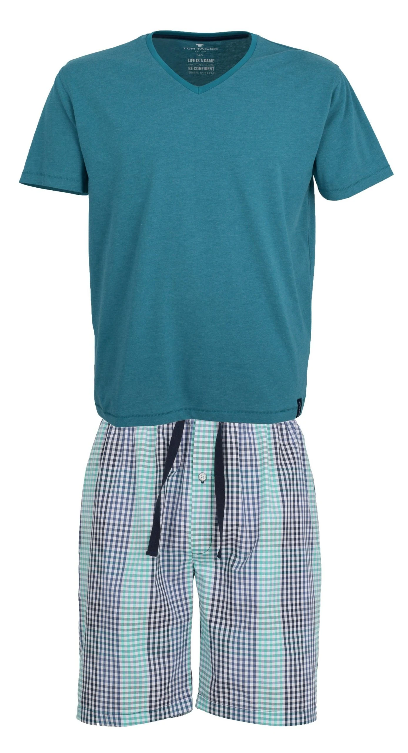 TOM TAILOR Schlafanzug Herren Schlafanzug (2 Tlg) Baumwolle 3 TOM TAILOR Schlafanzug Herren Schlafanzug (2 Tlg) Baumwolle