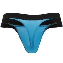 Doreanse Underwear Stringtanga Herren Sport String Tanga Schwarz/Türkis, M, DA1258 -Zimmerli Geschäft 57feb5d6 d551 4ec2 93a0 2e219a908415