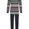 Ringella Pyjama Langer Herren Schlafanzug Mit Streifen, 1541211 - Marine, Langarm Nachtwäsche Loungewear (2 Tlg) -Zimmerli Geschäft 5a1040cf 85d2 425c 9df3 4af8a80d3509