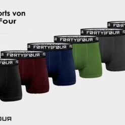 FortyFour Boxershorts Herren 15 Stück S-7XL Männer Unterhosen Bio-Baumwolle (Packung, 15-St., 15er-Pack) Kein Drückendes Band, Kein Nerviges Etikett 14 FortyFour Boxershorts Herren 15 Stück S-7XL Männer Unterhosen Bio-Baumwolle (Packung, 15-St., 15er-Pack) Kein Drückendes Band, Kein Nerviges Etikett -Zimmerli Geschäft 5a7bd6ef af39 4ffd b738 dad2b8089b7f