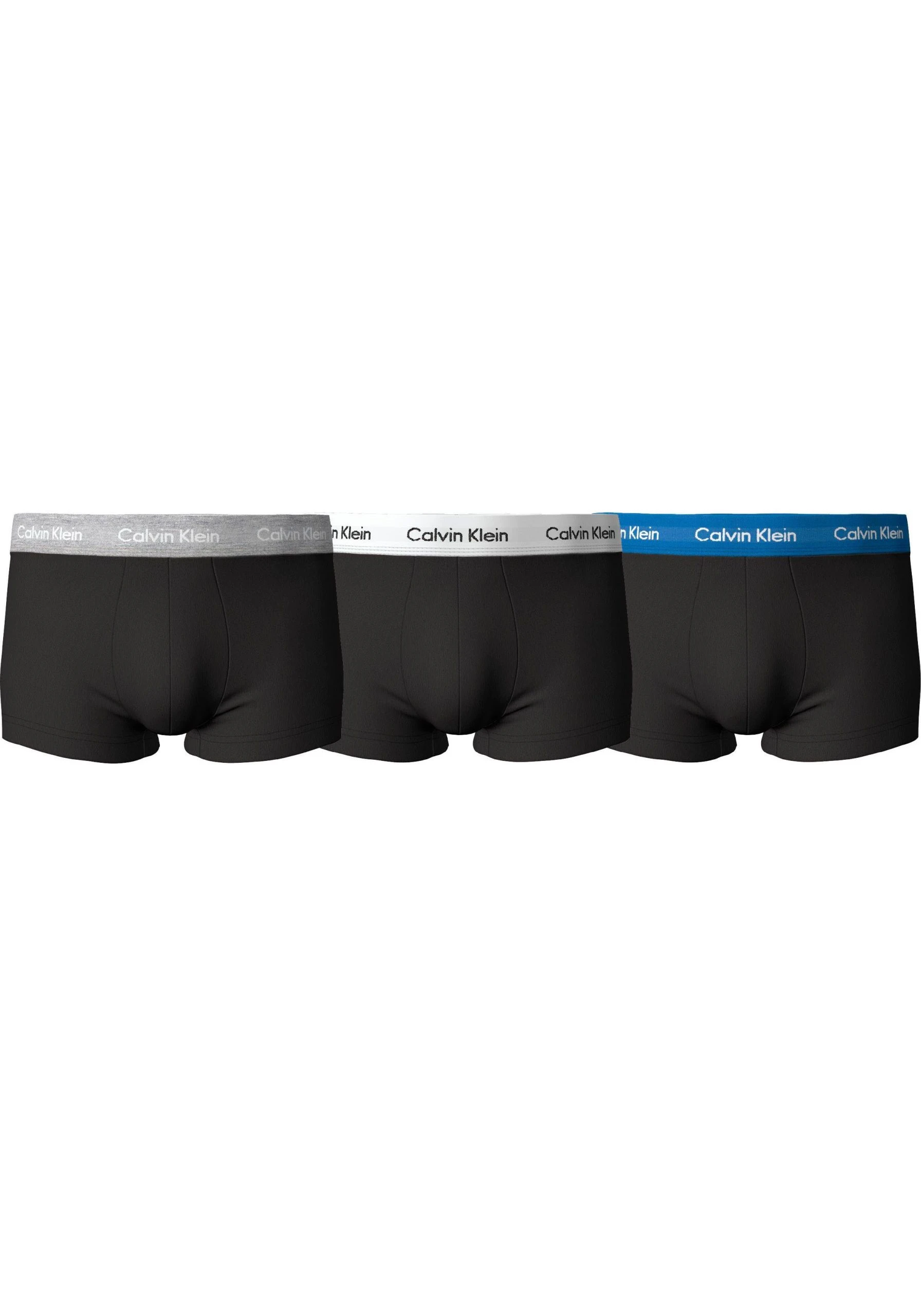 Calvin Klein Underwear Trunk LOW RISE TRUNK 3PK (Packung, 3er-Pack) Mit Calvin Klein Logo-Elastikbund 3 Calvin Klein Underwear Trunk LOW RISE TRUNK 3PK (Packung, 3er-Pack) Mit Calvin Klein Logo-Elastikbund