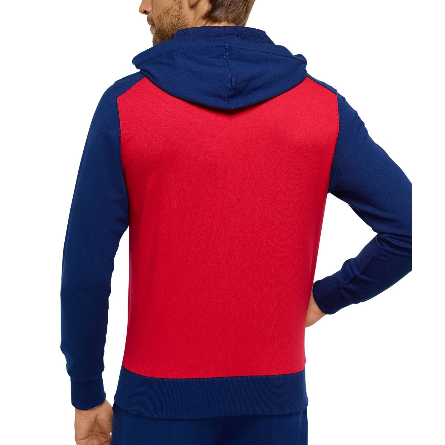 Schiesser Hausanzug Mix & Relax (Packung, 1 Tlg., Set) Herren Jacke Langarm Freizeitjacke Sweatjacke Kapuzenjacke Rot-blau 4 Schiesser Hausanzug Mix & Relax (Packung, 1 Tlg., Set) Herren Jacke Langarm Freizeitjacke Sweatjacke Kapuzenjacke Rot-blau – Bild 2