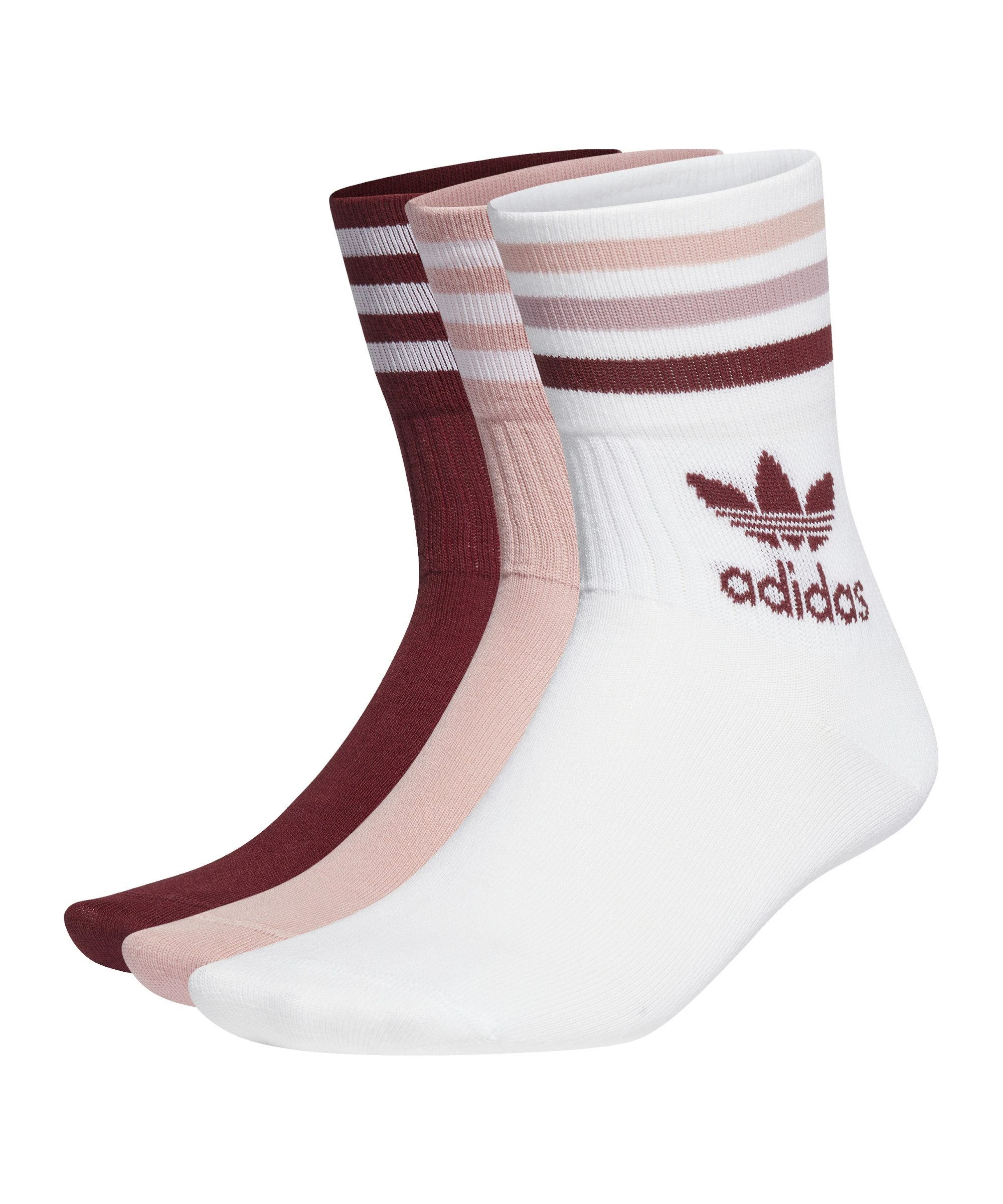 Adidas Originals Freizeitsocken Mid Cut Socken 3er Pack Default 3 Adidas Originals Freizeitsocken Mid Cut Socken 3er Pack Default